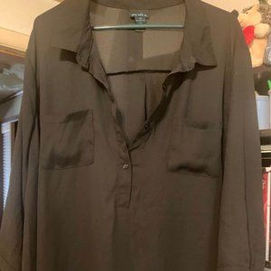 WOMEN'S 3X SHEER SHIRT DRESS
